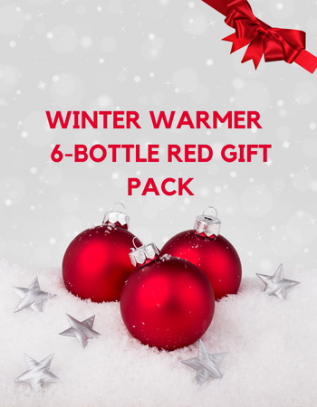 6 Bottle Red Holiday Gift Pack